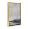 Stupell Industries Misty Grey Landscape Framed Floater Canvas Wall Art Design by Simon Addyman